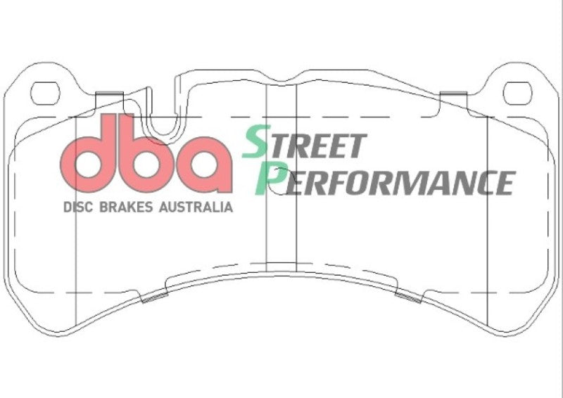 DBA SP500 Brake Pads - DBA 15-21 Subaru WRX STI SP500 Front Brake Pads