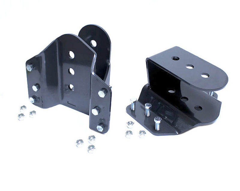 MXT Hanger Kits - MaxTrac 99-07 Ford F-250/350 2WD/4WD Super Duty 2-4in Rear Lowering Hangers