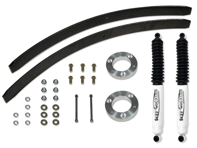 TUF Lift Kits - Tuff Country 07-22 Chevy Silverado 1500 4x4 2in Lift Kit (w/Rear Add-a-Leafs SX8000 Shocks)