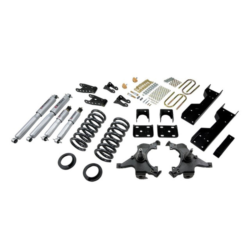 BT Lower Kit w SP Shocks - Belltech LOWERING KIT WITH SP SHOCKS