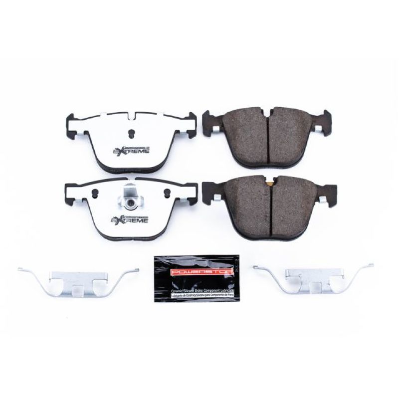 PSB Z26 Extreme Brake Pads - Power Stop 07-18 BMW X5 Rear Z26 Extreme Street Brake Pads w/Hardware