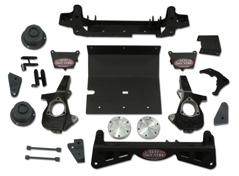 TUF Lift Kits - Tuff Country 00-06 Chevy Tahoe 1500 4x4 4in Lift Kit (w/3pc Sub Frame)
