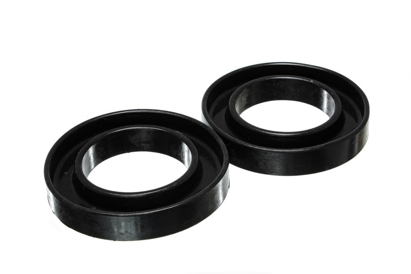 ES Spring Isolators - Black - Energy Suspension R1500 2Wd Front Coil Spring Isolator Set - Black