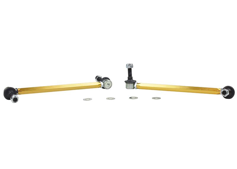 WL Sway Bar Links - Whiteline 05-10 Chevy Cobalt/6/09+ Cruze/06-11 HHR Front Sway Bar - Link Assembly H/D Adj Steel Ball