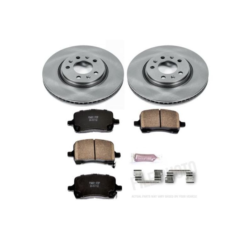 PSB Autospecialty Kit - Power Stop 06-09 Pontiac Solstice Front Autospecialty Brake Kit