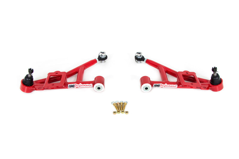 UMI Lower Control Arms - UMI Performance 93-02 GM F-Body Tubular Front Lower A-Arms- Delrin Street