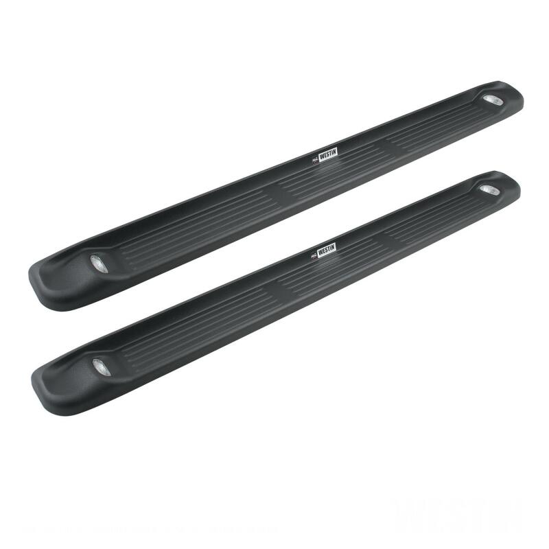 WES Running Boards - Molded - Westin Molded Step Board lighted 79 in - Black