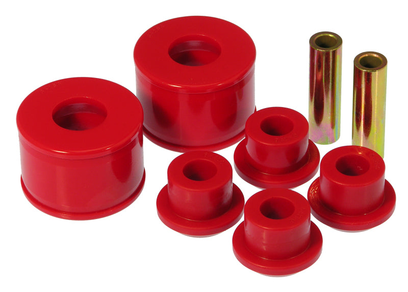 PRO Control Arm Bushings - Red - Prothane 92-96 Honda Prelude Rear Trailing Arm Bushings - Red