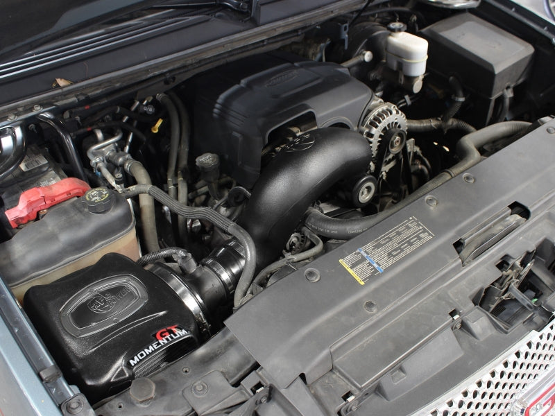 AFE Momentum GT Cold Air Intakes - aFe Momentum GT Stage-2 Si Pro DRY S Intake System GM Trucks/SUVs V8 4.8L/5.3L/6.0L/6.2L (GMT900) El