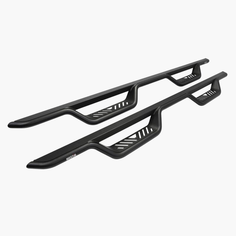 WES Nerf Bars - Outlaw - Westin 04-13 Chevrolet Silverado Outlaw Drop Nerf Step Bar - Textured Black