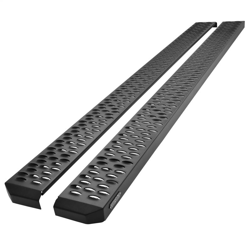 WES Running Boards - Grate - Westin Grate Steps Running Boards 86 in - Textured Black