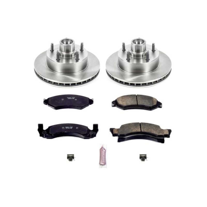 PSB Autospecialty Kit - Power Stop 1986 Ford E-150 Front Autospecialty Brake Kit
