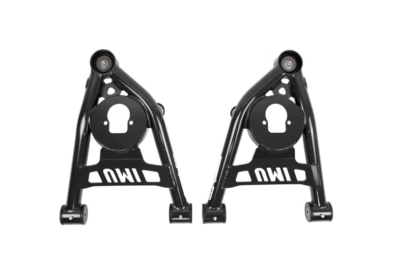 UMI Control Arm Kits - UMI Performance 64-72 GM A-Body Tubular Upper & Lower Front A-Arm Kit - Black