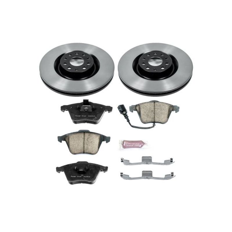 PSB Autospecialty Kit - Power Stop 09-11 Volkswagen CC Front Autospecialty Brake Kit