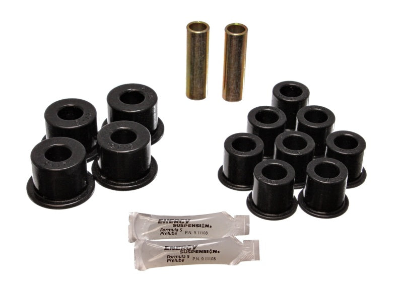 ES Spring/Shackle Bush - Black - Energy Suspension Amigo Rear Spring Bushings - Black