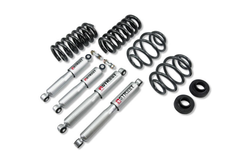 BT Lower Kit w SP Shocks - Belltech LOWERING KIT WITH SP SHOCKS