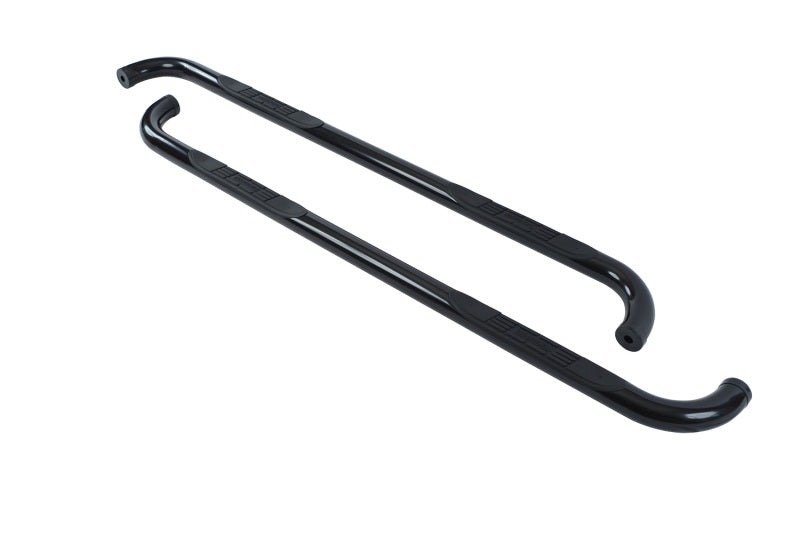 GOR Steps - 4000 - Blk - Go Rhino 01-13 Chevrolet Silverado 1500 4000 Series SideSteps - Cab Length - Black