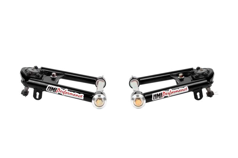 UMI Lower Control Arms - UMI Performance 73-87 GM C10 Street Performance A-Arm Kit - Black