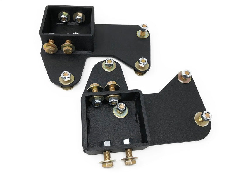 TUF Drop Radius Arm Brackets - Tuff Country 81-96 Ford F-150 4wd 4in Drop Radius Arm Brackets Pair