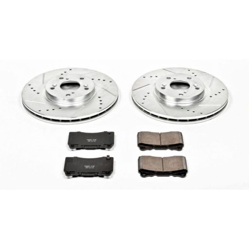 PSB Z23 Evolution Kit - Power Stop 04-08 Acura TL Front Z23 Evolution Sport Brake Kit