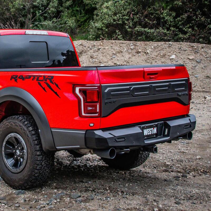 WES Pro-Series Bumpers - Westin 17-20 Ford F-150 Raptor Pro-Series Rear Bumper - Textured Black