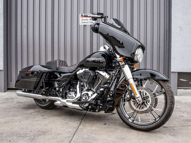BUR Brawler Kits - Burly Brand  14-Up Touring Brawler Kit Front and Rear - Black