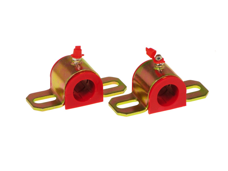 PRO Sway/End Link Bush - Red - Prothane Universal Greasable Sway Bar Bushings - 7/8in - Type A Bracket - Red