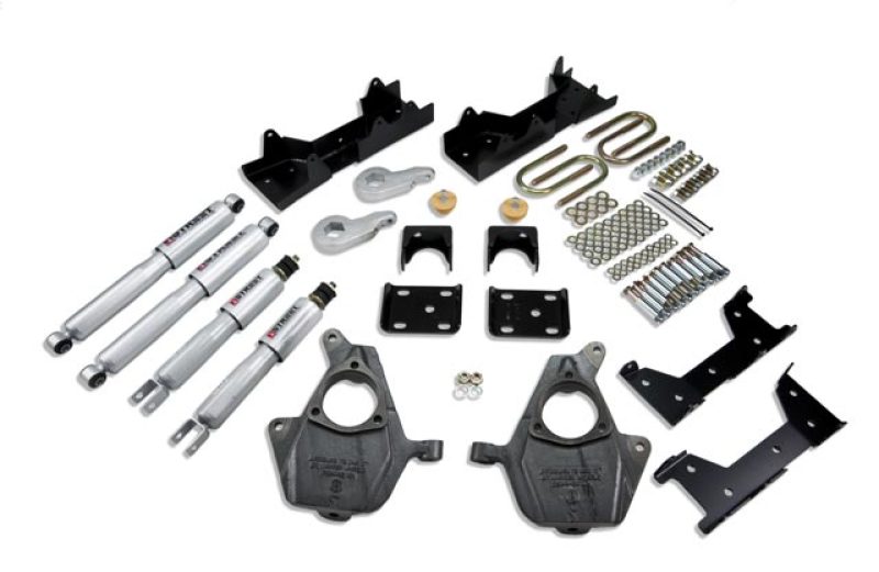 BT Lower Kit w SP Shocks - Belltech LOWERING KIT WITH SP SHOCKS