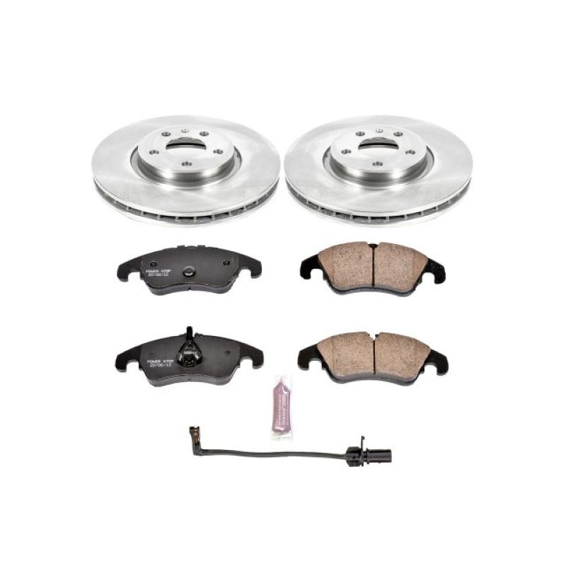 PSB Autospecialty Kit - Power Stop 12-16 Audi A4 Front Autospecialty Brake Kit