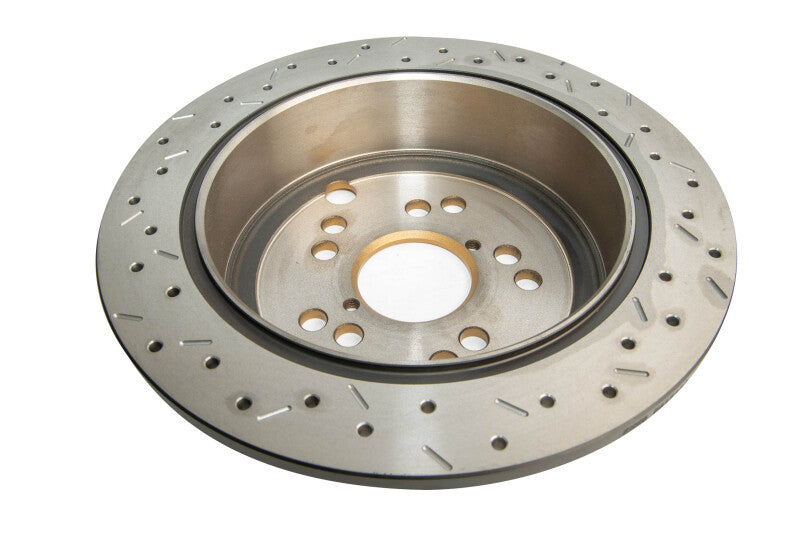 DBA 4000 Slot&Drill Rotors - DBA 12+ Subaru/Scion BRZ/FR-S (AU Spec) 10 Lug Slot Rear Drilled & Slotted 4000 Series Rotor