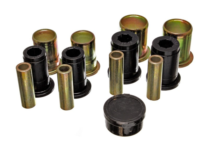 ES Cntrl Arm Bushings - Black - Energy Suspension Universal Black Control Arm Bushing Set - LOWERS ONLY
