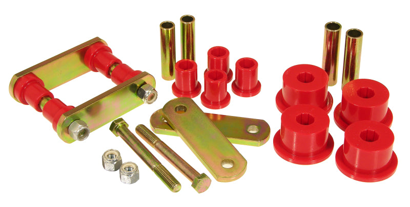 PRO Spring/Shackle Bush- Red - Prothane 70-83 AMC Spring & Shackle Bushings - Red