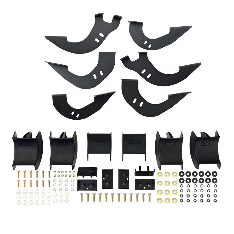 WES Running Boards - HDX - Westin 05-23 Toyota Tacoma DC HDX Running Boards - Tex. Blk