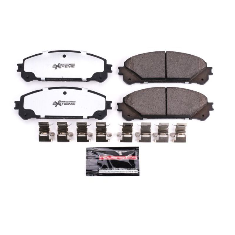 PSB Z36 Truck & Tow Brake Pads - Power Stop 15-17 Lexus NX200t Front Z36 Truck & Tow Brake Pads w/Hardware