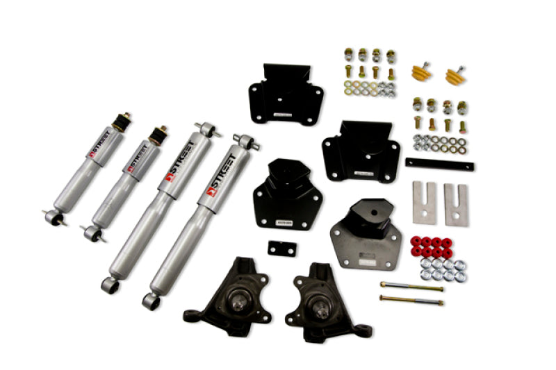 BT Lower Kit w SP Shocks - Belltech LOWERING KIT WITH SP SHOCKS