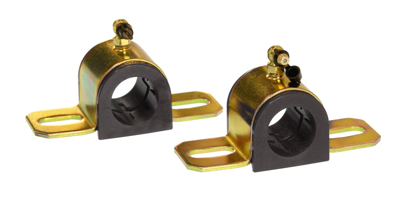 PRO Sway/End Link Bush - Blk - Prothane Universal 90 Deg Greasable Sway Bar Bushings - 29MM - Type B Bracket - Black