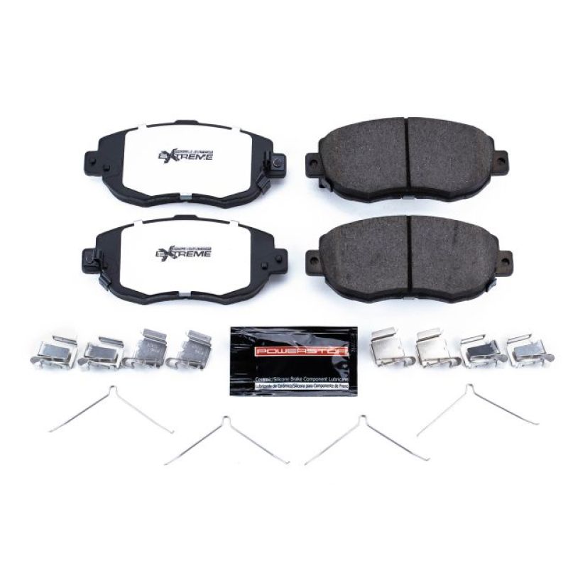 PSB Z26 Extreme Brake Pads - Power Stop 93-05 Lexus GS300 Front Z26 Extreme Street Brake Pads w/Hardware