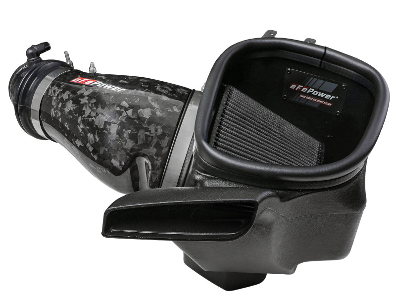 AFE Track Series Intake - aFe 2021 Dodge Durango SRT Hellcat Track Series Carbon Fiber Cold Air Intake System w/ Pro 5R Filter