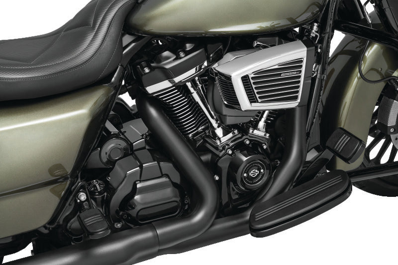 KUR Air Cleaner Covers B - Kuryakyn Servo Cover Milwaukee-8 With Kuryakyn Air Cleaners Chrome