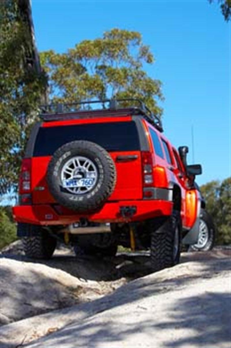 ARB Rear Bars w/o Carriers - ARB Rear Bar Hummer H3 No Flr