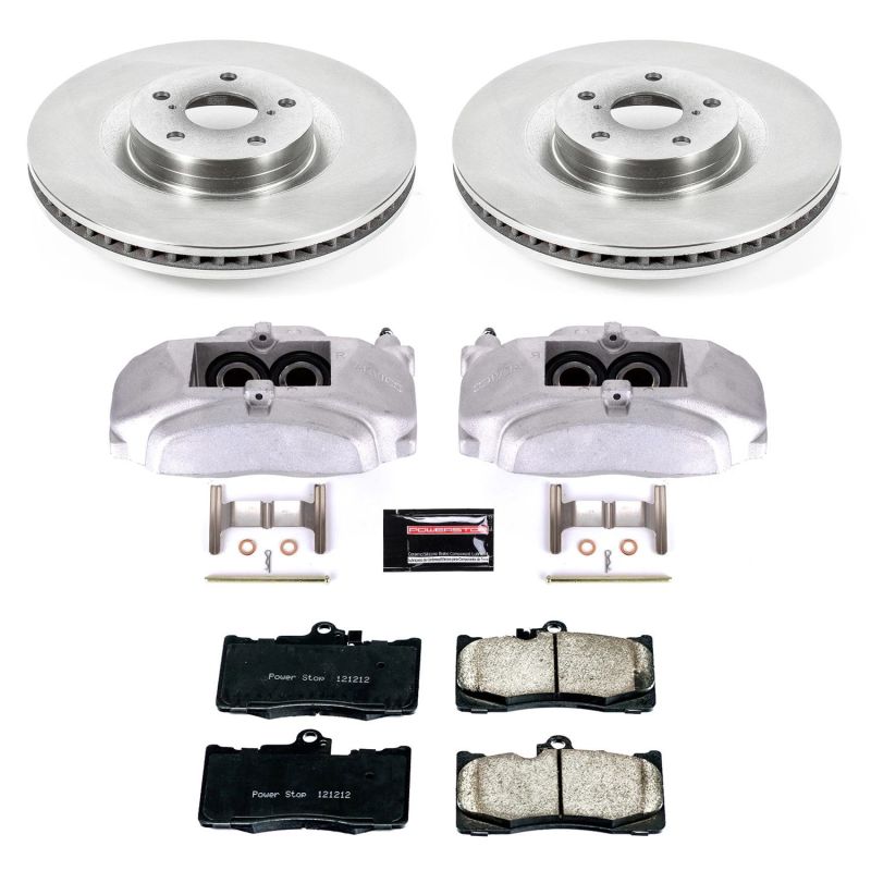 PSB Autospecialty Caliper - Power Stop 15-21 Lexus RC350 Front Autospecialty Kit w/Cals