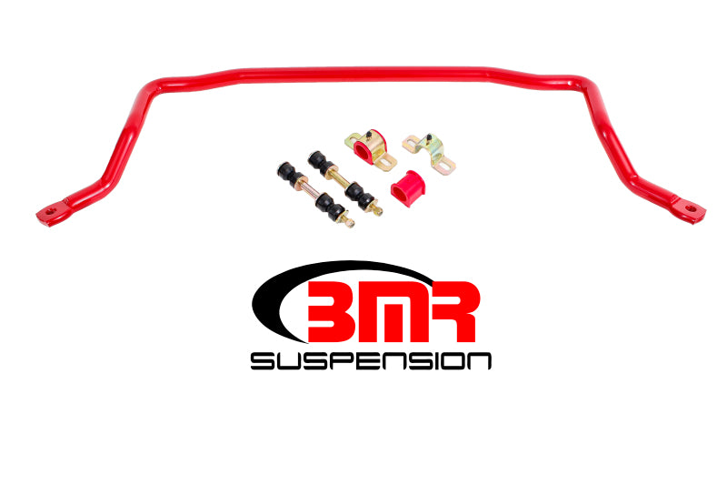 BMR Sway Bar Kits - BMR 78-87 G-Body Front Solid 1.25in Sway Bar Kit w/ Bushings - Red