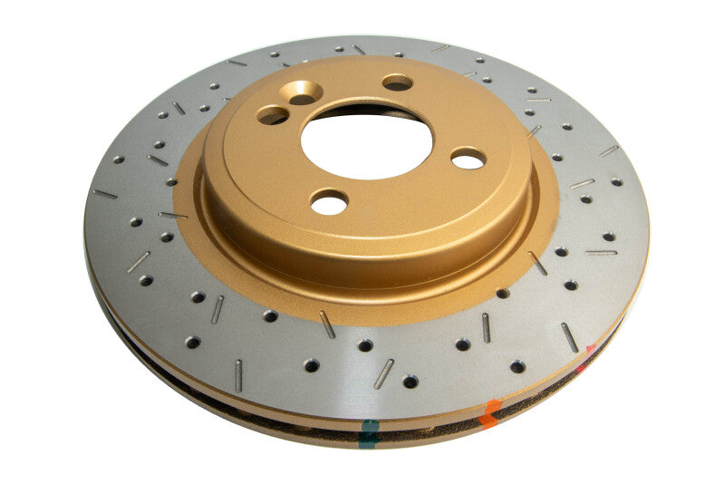 DBA 4000 Slot&Drill Rotors - DBA 07-09 Mini Cooper (exc. John Cooper works Brake kit) Front Drilled & Slotted 4000 Series Rotor