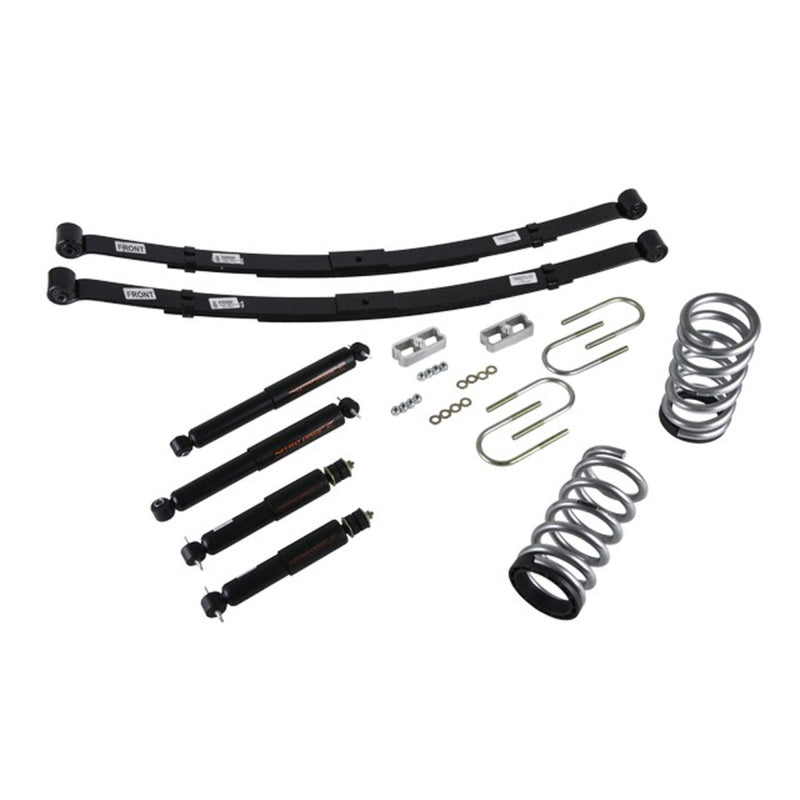 BT Lowering Kit w ND2 Shocks - Belltech LOWERING KIT 94-03 S10/15 PU W/ND2