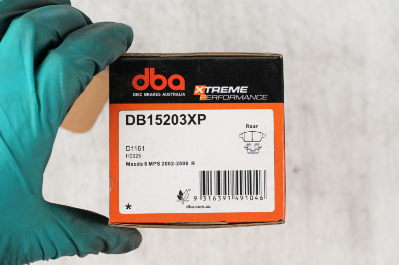 DBA XP Performance Brake Pads - DBA 06-12 Ford Fusion XP Performance Rear Brake Pads