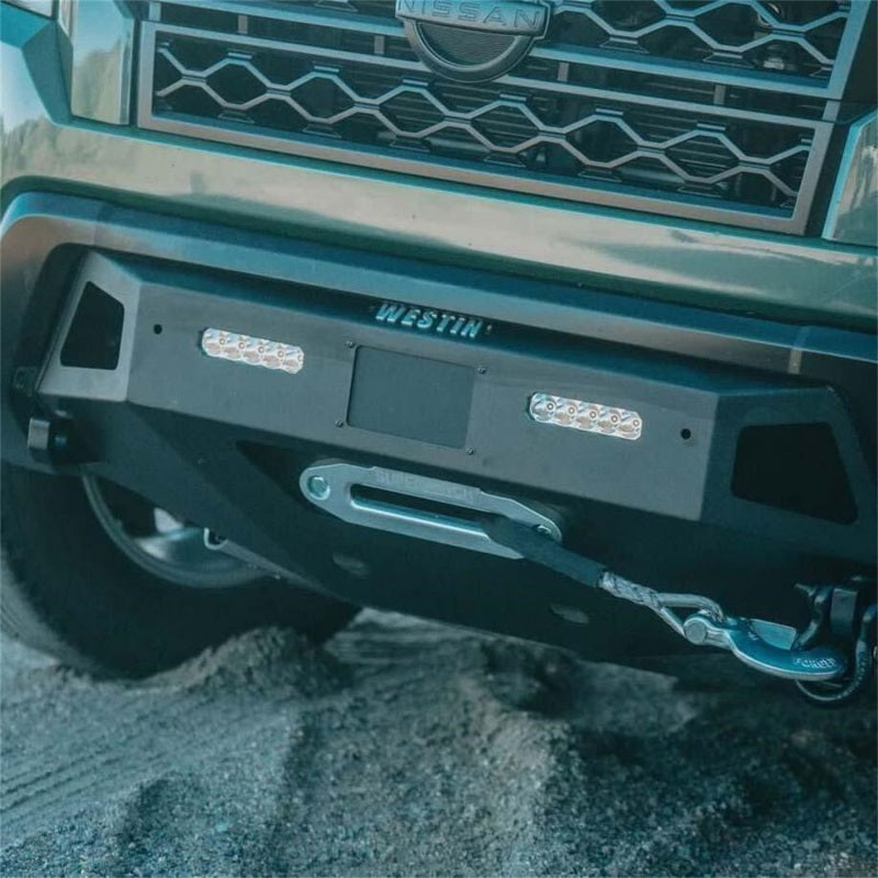 WES HDX Front Bumpers - Westin 2022 Nissan Frontier Pro-Series Front Bumper - Textured Black