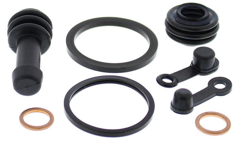 ABR Caliper Rebuild Kits - All Balls Racing 10-11 Polaris Hawkeye 2x4 Caliper Rebuild Kit Rear