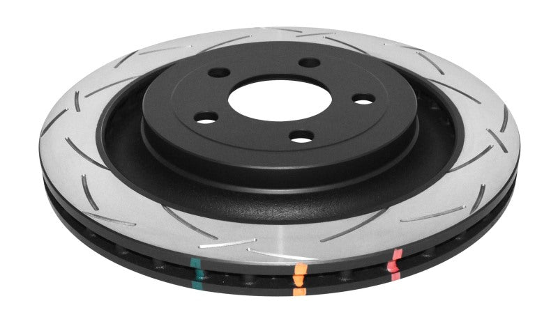 DBA 4000 Series Slotted Rotors - DBA 2015 Ford Mustang EcoBoost/GT w/o Brembo Calipers Rear Slotted 4000 Series Rotor