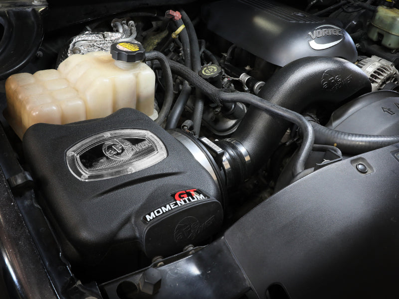 AFE Momentum GT Cold Air Intakes - aFe Momentum GT Pro DRY S Stage-2 Si Intake System, GM Trucks/SUVs 99-07 V8 (GMT800)