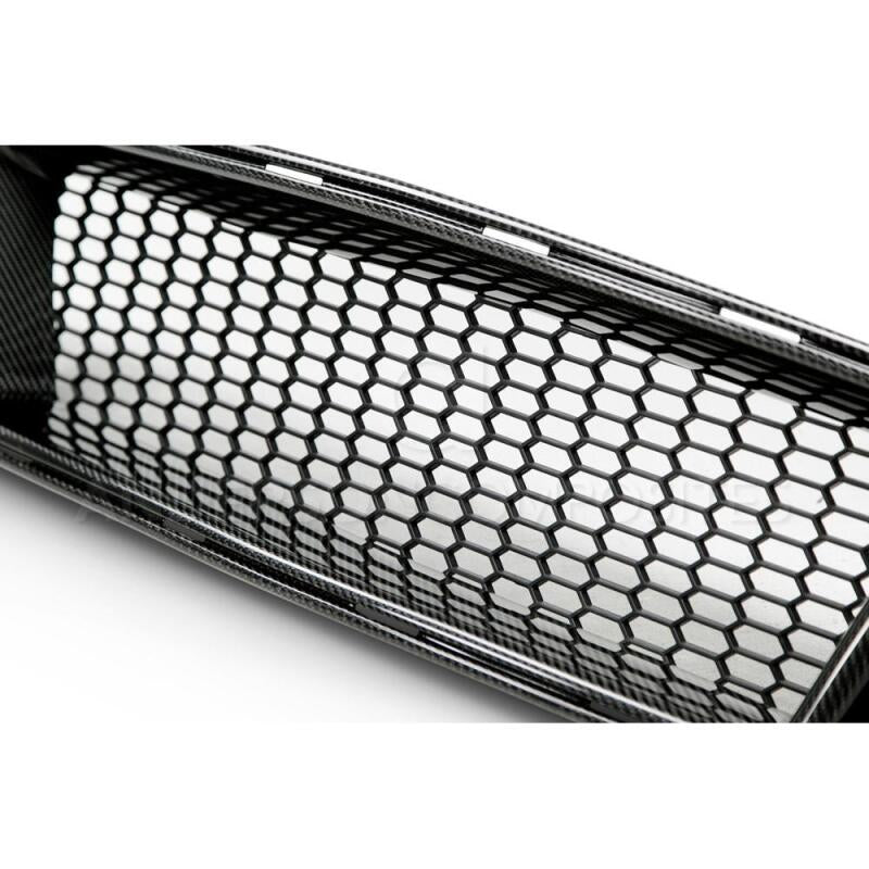 AND Front Grilles - Anderson Composites 15-16 Ford Mustang Type-GT Front Upper Grille